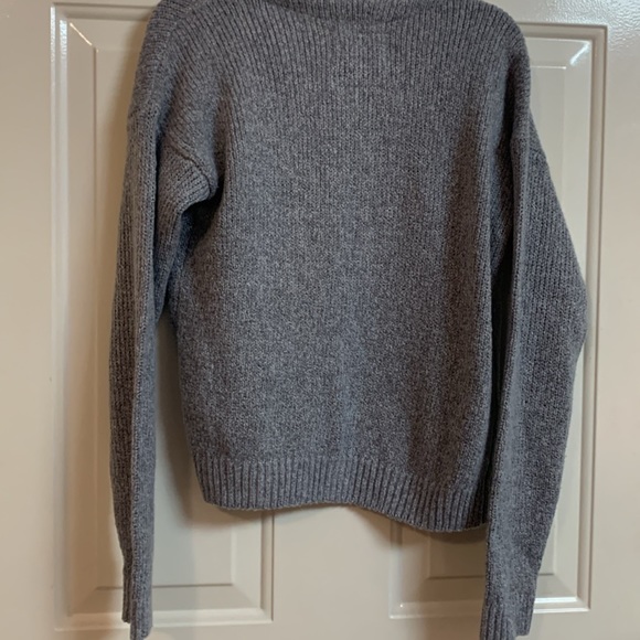 Abercrombie kids Girls school sweater size 13/14 grey new with tags - Picture 6 of 10